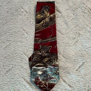 Lost Kingdom Leopard Tie